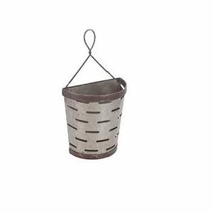 CUBO DECORATIVO METÁLICO GALVANIZADO PARA EL HOGAR, PRECIO DE FÁBRICA, CUBO VINTAGE, NUEVO ESTILO DE ALMACENAMIENTO, CUBO GALVANIZADO - Product Image 3