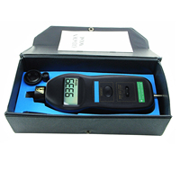 Tachometer Digital 2-in-1 Kontak & Non-kontak |   Foto Laser |   2,5~99.999 RPM |   Auto-Ranging, Sirkuit LSI & Basis Waktu Kristal