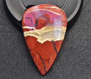 Jaspe Arcoíris Natural, Nueva Gema para Joyería, Venta al por Mayor, Cabujón Bien Pulido, Par de 20-55mm para Decoración de Relojes - Product Image 3