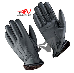 Guantes de cuero a la moda - Product Image 1