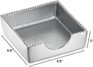 <b>Black</b> Metal Napkin Holder with Unique <b>Bed</b> Design Ideal for Kitchen Tabletop Decor in Home Restaurant and Hotel Use - Product Image 3