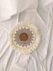 Tentures murales en macramé multicolores faites à la main, décoration murale en bois, artisanat TienPhong - Product Image 6