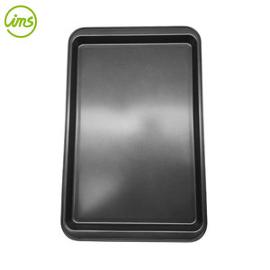 Bandeja grande antiadherente de acero al carbono para hornear, sartén para pasteles - Product Image 4