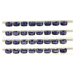 3X5mm Cushion Cut <b>Natural</b> IOLITE Wholesale Factory Price High Quality Faceted Loose Gemstone Per Piece <b>NATURAL</b> IOLITE - Product Image 2