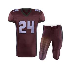 Personalizado 100% poliéster calidad superior uniforme de fútbol americano unisex uniforme de fútbol americano para ropa deportiva uniforme de servicio OEM - Product Image 2