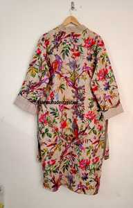 Fabricant et grossiste de kimonos pour femmes, peignoir en coton, robe de plage, robe Kantha faite à la main, peignoir 100% coton - Product Image 2