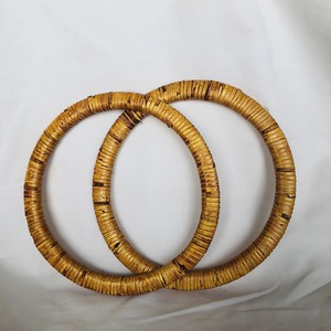 Asas para monedero de ratán Natural, redondas - Product Image 2