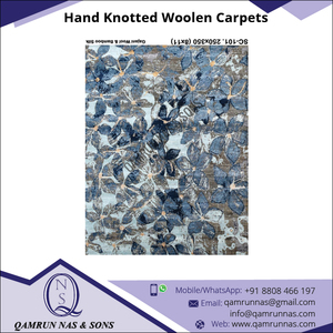 Tapis moderne tibétain noué à la main en laine tapis ensemble exportateur indien prix de gros pour la maison et la prière - Product Image 3