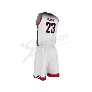 Uniformes de Baloncesto Transpirables Estampados Personalizados para Hombre, Impresión por Sublimación Digital, Antibacterianos, de Secado Rápido, al por Mayor - Product Image 5