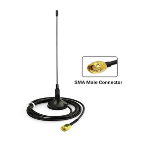 433MHz 7dBi เสาอากาศแม่เหล็กพร้อมสายเคเบิล RG174 (L- 3Mtr) + ขั้วต่อเซนต์ SMA (M) - Product Image 1
