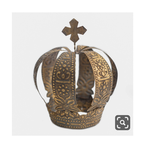 รูปปั้นมงกุฎประดับหน้าเค้กของตกแต่งทางศาสนาสำหรับบ้าน - Product Image 1