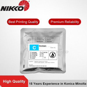 น้ำยาพัฒนาภาพสีฟ้า (Cyan Developer) สำหรับเครื่องพิมพ์เลเซอร์/สี/เครื่องถ่ายเอกสาร รุ่น Konica Minolta Bizhub C258/C308/C368/C458/C558 - Product Image 1