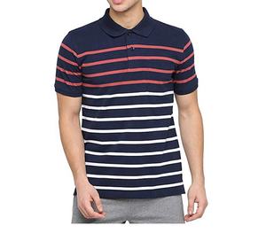polo t shirt men custom slim fit new design Summer Short-sleeve Slim Fit Men Polo Shirt - Product Image 2
