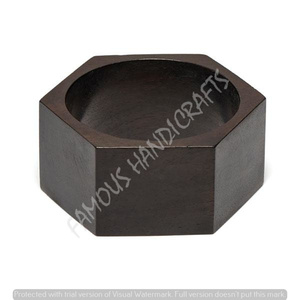 Natural Wood Bangle - Product Image 2