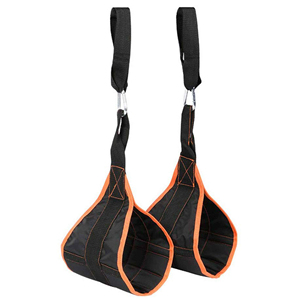 Sangles d'entraînement des muscles abdominaux de remise en forme réglables Sangle de fronde abdominale suspendue épaissie pour barre de traction - Product Image 1