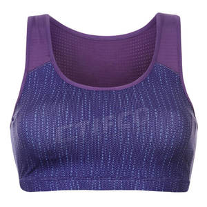Femmes Sexy Léger Respirant Yoga Soutien-Gorge Style Simple Fitness Gym Sports Tops Plus La Taille Vêtements - Product Image 1