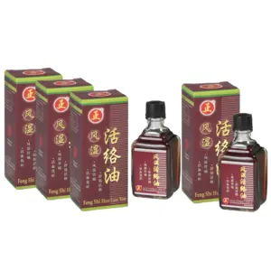 Feng Shi Huo Luo mejor hierbas aceite medicinal para el dolor Mejor Precio venta caliente hecho en Singapur