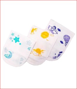 Conjunto de ropa de eructo de algodón orgánico para bebés, 100% unidades - Product Image 2