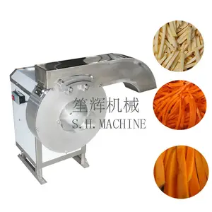 Otomatik patates kesme makinesi patates kızartması kesici taro havuç salatalık şerit yapma makinesi