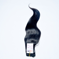 Prix de gros d'usine pas cher indien brut non transformé 100% cheveux humains brésiliens raides vierges non transformés vendeur