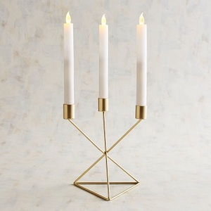 <b>Brass</b> Metal Taper Candlesticks Indoor Decorative Home Lighting Accessories <b>Candle</b> <b>Holder</b> for Home Metal <b>Candle</b> Stand - Product Image 4