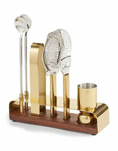 Ensemble d'outils de bar en acier inoxydable polonais brillant moderne et écologique de la meilleure qualité pour les barmans en gros d'Inde - Product Image 4