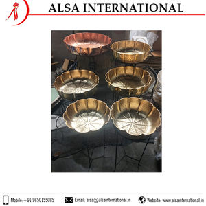 Precio de cuenco de aluminio para decoración del hogar de etiqueta privada Pedido al por mayor de alta calidad disponible de proveedores indios. - Product Image 5