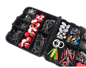 Bộ Phụ Kiện Câu Cá 273, Bao Gồm Móc Jig Bullet Bass Đúc Chìm Trọng Lượng Xoay Snaps Chìm - Product Image 3