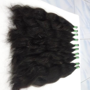 CHEVEUX HUMAINS VIERGES 100% NON TRAITÉS DE QUALITÉ SUPÉRIEURE TEXTURE LIEUDE CHEVEUX EN VENTE EN GROS - Product Image 3