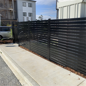 سياج من الألومنيوم أسعار ادنى طوي البوابة الرئيسية الباب تصميم الألومنيوم المقسى بوابة باب - Product Image 3