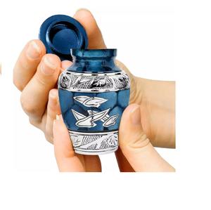 Urnas de cremación para cenizas, suministros funerarios de cremación de Metal, calidad prémium, urnas Odyssey de latón, gran oferta - Product Image 6