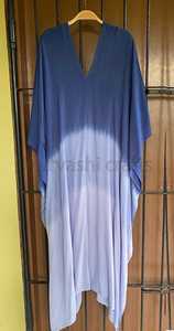 OEM-Vestidos largos de verano para mujer, ropa informal Maxi hecha a mano, Tie Dye Bali, de seda para playa - Product Image 2