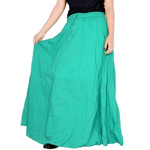 Lehenga-faldas largas de algodón para mujer, faldas largas de 38 pulgadas de largo, 5 colores, ropa de India Bohemia para mujer, envoltura Hippie de gitana, venta al por mayor - Product Image 4