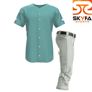 100% โพลีเอสเตอร์ราคาถูกแบรนด์เรียกร้องชุดเบสบอล - Product Image 6