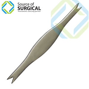 Base de calibrador de acero inoxidable manual Braunstein para instrumentos quirúrgicos - Product Image 1