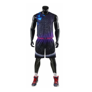 Conjunto de camisetas de entrenamiento de baloncesto para hombre y niño, chándales deportivos transpirables de alta calidad, color blanco - Product Image 1