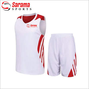 Nouveau Style Sublimation Impression Logo Respirant Basketball Uniforme Entièrement Imprimé Nouvelle Équipe Vierge Basketball, - Product Image 1