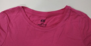 เสื้อผ้าแบรนด์ดังสำหรับเด็กผู้หญิง แขนสั้น คอกลม ชุดลำลอง ผ้าฝ้าย เสื้อยืดฤดูร้อน สต็อกล็อตจากบังกลาเทศ - Product Image 3