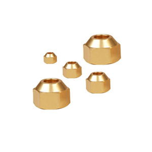 Bán buôn Nhà máy cung cấp Ấn Độ xuất khẩu của Brass điều hòa không khí Flare <span class=keywords><strong>Adapter</strong></span> Phụ kiện giá cả cạnh tranh phụ kiện đường ống - Product Image 1