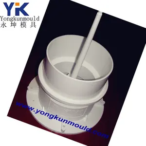 PVC pipe embedded connection fitting mould