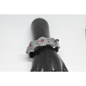 Brazalete Abrible de Latón Hecho a Mano, Última Moda, Diseño de Plata, Estilo Occidental, para Chicas y Mujeres - Product Image 2