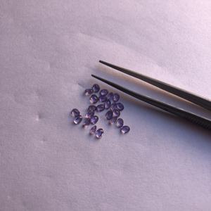 3mm 4mm pierre d'améthyste naturelle à facettes taille ovale forme de pierres précieuses en vrac fabricant de gros prix d'usine en ligne revendeur Alibaba - Product Image 2