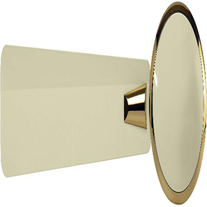 พัดลมระบายความร้อนด้วยอากาศทองแดงไฟฟ้าคุณภาพสูง |   พัดลมเพดานตกแต่งความเร็วสูง REVE Aura ขนาด 48 นิ้ว สีไอวอรี่เมทัล - Product Image 3