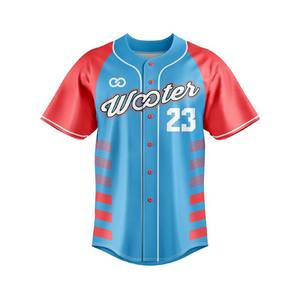 2024 nouveauté hommes haute qualité 6 boutons maillot sport uniforme respirant Baseball et Softball porter pour adultes - Product Image 6