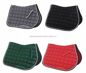 แผ่นอานแบบเต็มรูปแบบหรูหราสำหรับขี่ม้าขี่ม้ามีให้เลือกหลากหลายสี-ผู้ผลิตอินเดีย - Product Image 6