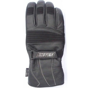 Nouveaux gants de moto respirants pour sports de plein air, en cuir de vache véritable, à doigts entiers, antidérapants - Product Image 2