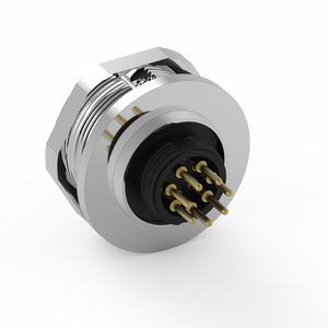 M9 7PIN Front Lock Waterproof Connector - Product Image 2