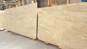 2025 Navona Travertin Veine Cut Dalle 2cm Épaisseur Premium Qualité Nouvelle Mode Pierre Naturelle Polie pour Intérieur Extérieur Décor - Product Image 2