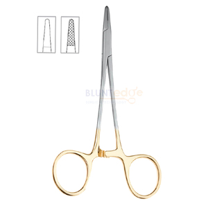 Venta al por mayor de fabricación de alta calidad superventas Halsey soporte de aguja TC oro instrumento general - Product Image 1