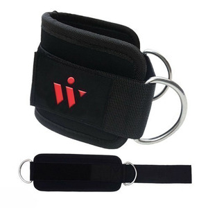 Boucles de jambes en néoprène, de haute qualité, personnalisées, pour Sport, Fitness, exercices, machine de poids, sangles pour cheville, collection - Product Image 4